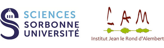 Sorbonne Universite logo, Institut Jean Le Rond d’Alembert logo