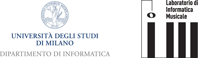 University of Milan logo, Laboratorio di Informatica Musicale logo